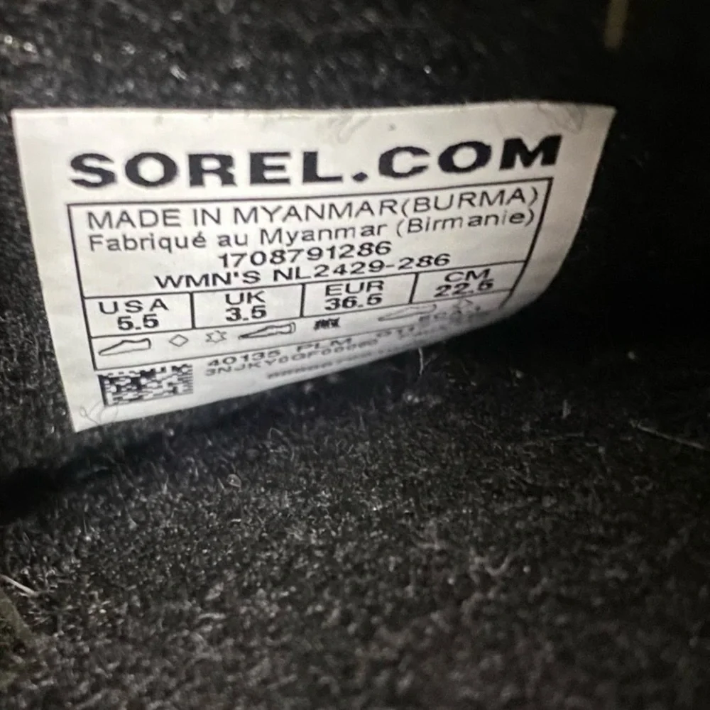 Sorel W’s Joan of Arctic Leather Waterproof Winter Boots-size 5.5 *NEW w/o box*